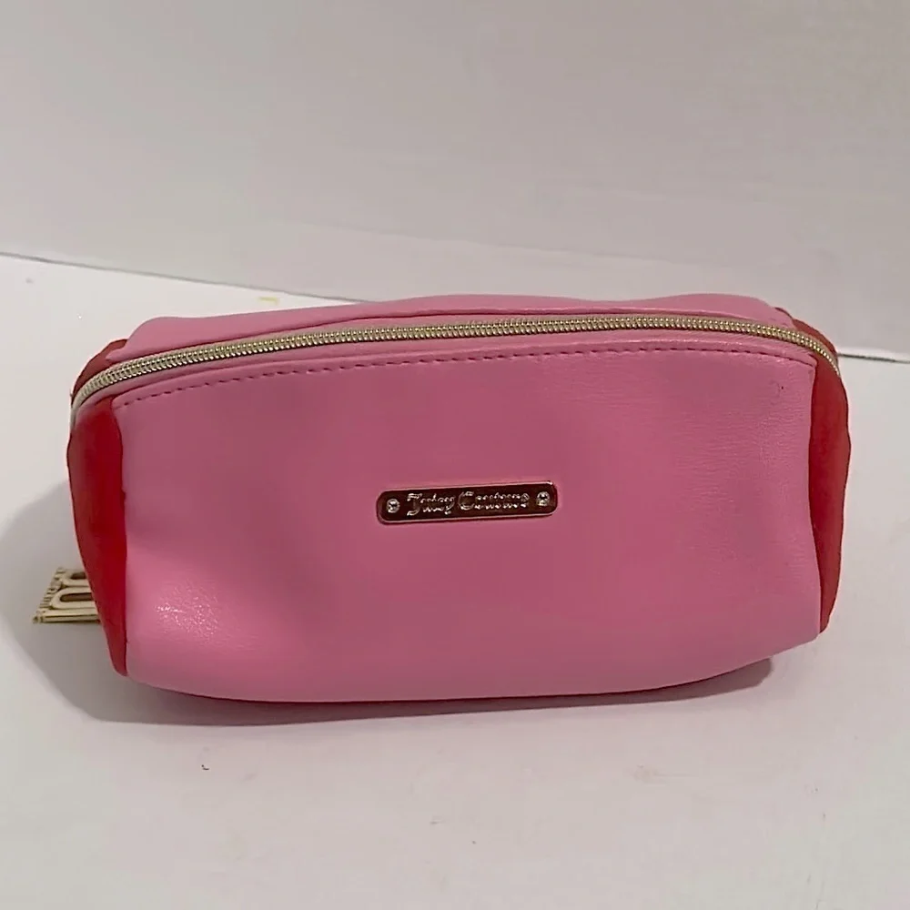 Juicy Couture OUI Pink and Red Women's COSMETICS Bag